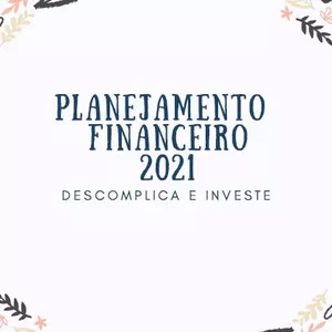 Imagem de capa para o Curso online Planner financeiro 2021
