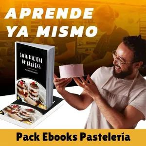 Imagen de portada para Ebook Super Pack de Ebooks de Pastelería