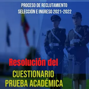 Imagem principal do produto Cuestionario Prueba académica INGRESO A LA POLICÍA NACIONAL