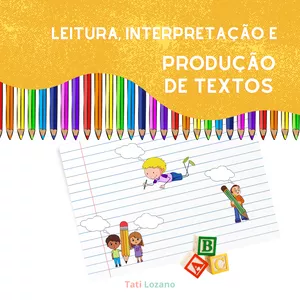 Imagem de capa para o Ebook Leitura, interpretação e produção de textos