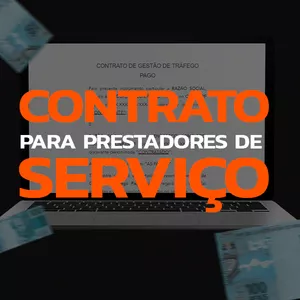 Imagem de capa para o Curso online Contrato para Prestação de Serviços: Gestor de Tráfego