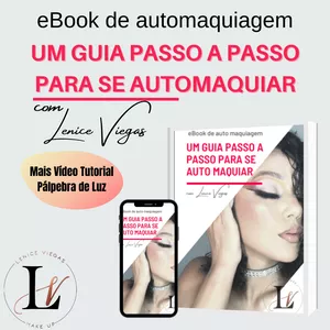 Imagem de capa para o Ebook Um Guia Passo a Passo para se AutoMaquiar (Ebook + Vídeo Tutorial)