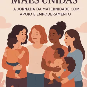 Imagem de capa para o Ebook Mães unidas: A Jornada da Maternidade com Apoio e Empoderamento