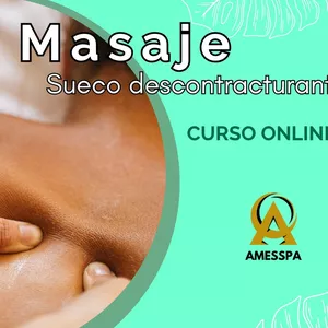 Imagen de portada para Curso online Masaje descontracturante