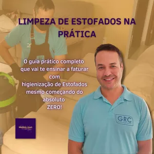 Imagem de capa para o Curso online Limpeza de Estofados na Prática