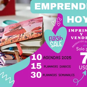 Imagen de portada para Curso online Pack de Agendas y Planners 2025