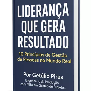 Imagem de capa para o Ebook Liderança que Gera Resultado