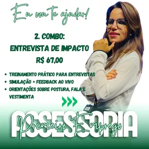 Imagem de capa para o Serviço online Combo 2: Entrevista de Impacto