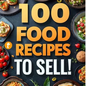 Cover image for Ebook 100 Recipes for Food to Sell!
