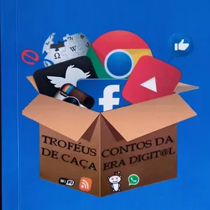 Imagem de capa para o Ebook Troféus de Caça-Contos da Era Digital 