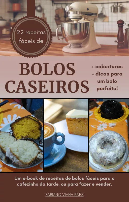 Ebook 22 Receitas fáceis de bolos caseiros
