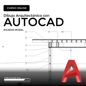 Imagen de portada para Curso online AutoCAD Dibujo Arquitectónico