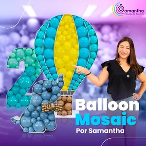 Imagen de portada para Curso online Balloon Mosaic por Samantha
