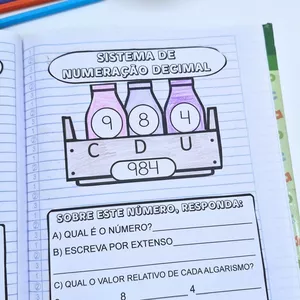Imagem de capa para o Ebook Caixinha Sistema de Numeração Decimal