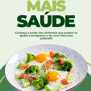 Imagem de capa para o Ebook Emagreça com uma Alimentação saudável