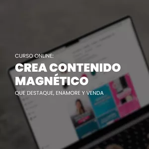 Imagen de portada para Curso online Crea Contenido Magnético