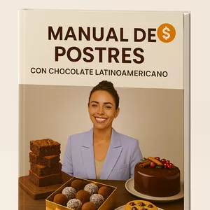 Imagen de portada para Ebook Manual de Postres con Chocolate