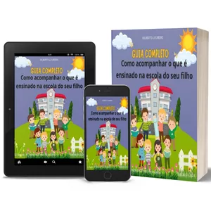 Imagem de capa para o Ebook Guia Completo: Como acompanhar o que é ensinado na escola do seu filho