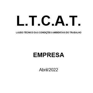 Imagem de capa para o Curso online MODELO PRONTO LTCAT NA PRATICA