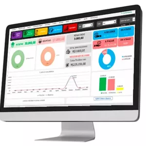 Imagem de capa para o Curso online Planilha Controle Financeiro Empresarial Excel em DASHBOARDS