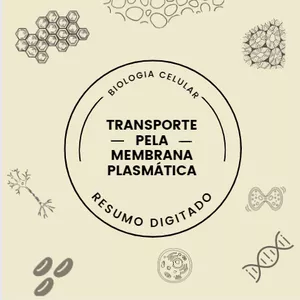 Imagem de capa para o Curso online Resumo: transporte de substâncias pela membrana plasmática