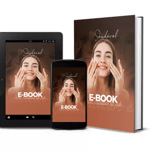 Imagem de capa para o Ebook E-BOOK PLR - PELE SAUDAVEL E-BOOK PARA CUIDADOS DA PELE