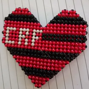 Imagem de COMO FAZER CORÇÃO DO FLAMENGO DE PEROLAS criado por Telma na hotmart