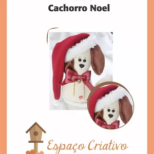 Imagem de capa para o Ebook Molde de Natal - Cachorro Noel 