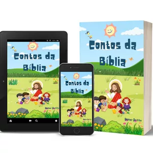 Imagem de capa para o Ebook Contos Biblicos para o coração das Crianças