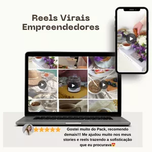 Imagem de capa para o Curso online  Reels Virais para Empreendedores