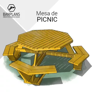 Imagen de portada para Ebook Plano para una Mesa de Picnic