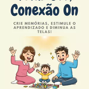 Imagem de capa para o Ebook Telas Off, Conexão On