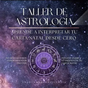 Imagen de portada para Curso online Aprende a interpretar tu Carta Natal desde cero