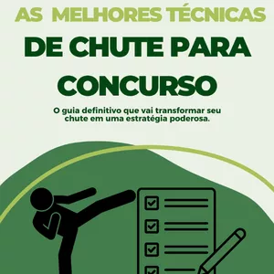 Imagem de capa para o Ebook Técnicas de chute para concurso público