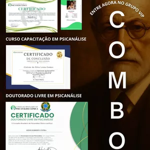 Imagem de capa para o Curso online O COMBO PSICANALISTA DE ALTO VALOR