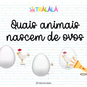Imagem de capa para o Curso online Quais animais nascem de ovos