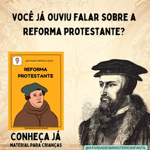 Imagem de capa para o Ebook Reforma Protestante - Uma explicação para as crianças 