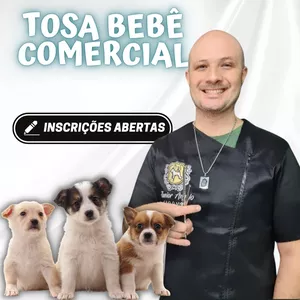 Imagem de Curso de Pet Shop - Tosa Bebê Comercial criado por REK Productions na hotmart