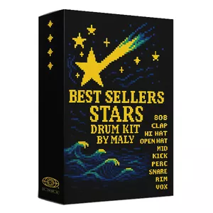 Imagem de capa para o Curso online BEST SELLERS STARS – DRUM KIT &amp; MIDI PACK by Maly Beat