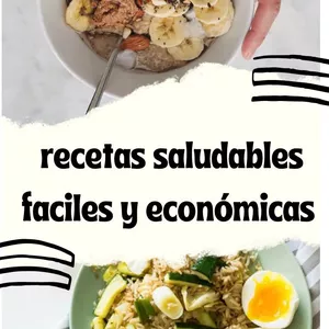 Imagen de portada para Evento presencial Recetas saludables, faciles y económicas 