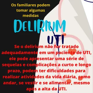 Imagem de capa para o Ebook Delirium em UTI