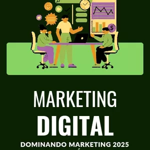Imagem de capa para o Ebook Marketing digital - dominando marketing digital vol1.