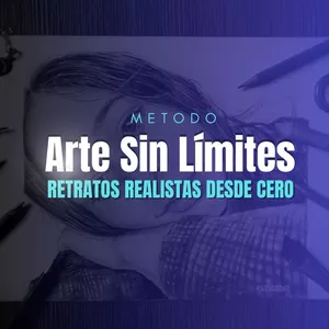 Imagen de portada para Curso online Arte Sin Límites: Retratos Realistas desde Cero