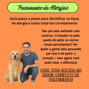 Imagem de capa para o Ebook Tratamentos para alergia em Cães