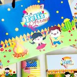 Imagem de capa para o Ebook PDF de embalagens São João 