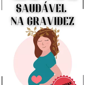 Imagem de capa para o Ebook Guia de Alimentação Saudável na Gravidez