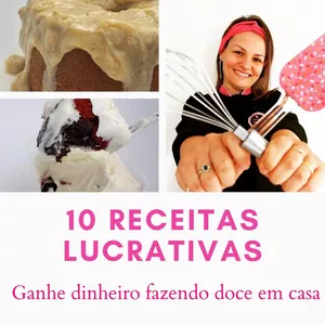 Imagem de capa para o Ebook 10 receitas lucrativas