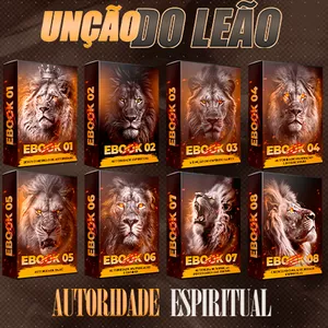 Imagem de capa para o Ebook Unção do Leão - 08 Ebooks 