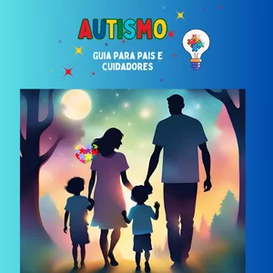 Imagem de capa para o Ebook AUTISMO: GUIA PARA PAIS E CUIDADORES