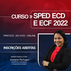 Imagem de capa para o Curso online Curso SPED ECD e ECF 2022